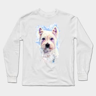 Westie Head Long Sleeve T-Shirt